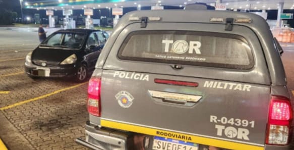 Homem é preso por porte ilegal de arma de fogo em posto na Bandeirantes